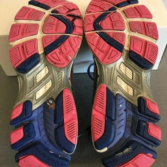 ASICS Women T3R5N Duomax GT-1000 Gel Gray Blue Athletic Running Shoes Size 8 - Picture 12 of 12